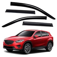 Extra Durable Outside-Mount Auto Vent Window Visor, Fits 2013-2016 Mazda CX