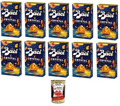 Baci Perugina Crystal   Schokolade mit Orangenkristallen 10x150g +Polpa