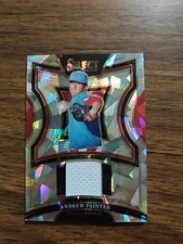 2025 Panini Select Baseball Andrew Painter Select Swatches Silver Ice Prizm