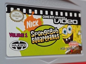 SpongeBob SquarePants, Vol. 1 Nintendo Game Boy Game Boy Advance Video GBA
