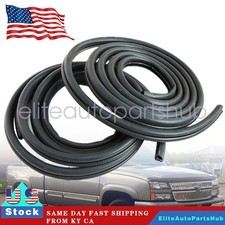 New Extended Cab Door Seal Set Weatherstrip For 2000-07 Chevrolet Silverado 1500