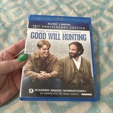 Good Will Hunting Blu-ray 15th Anniversary Edition. Robin Williams. VG** Good Will Hunting Blu-ray 15th Anniversary Edition. Robin Williams. VG**