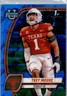Trey Moore 1st Rookie 2024 Bowman Chrome University SAPPHIRE Card #178 Texas
