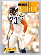 1994 SkyBox Impact #19 Todd Steussie Rookie Exchange