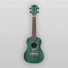 Puka Model PK-DPT Dolphin Rosette Deep Blue Satin Finish Tenor Size Ukulele  