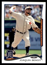 2014 Topps Mini Parallel #223 Joaquin Benoit - Detroit Tigers
