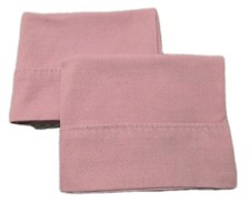 Set of 2 Lilac Color Flannel Pillowcases 20 X 31 Standard/queen