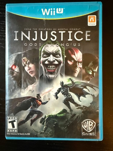Injustice Gods Among Us Nintendo Wii U 2013 DC Comics Fighting Game