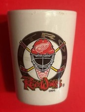 Detroit Red Wings Sports Fan Glasses for sale