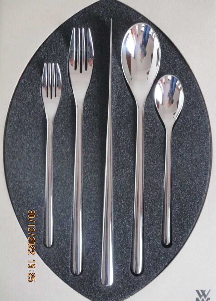 WMF TAIKA BESTECK 30-TEILIG CROMARGAN EDELSTAHL MENÜMESSER MIT SÄGESCHLIFF - Bild 2 von 4