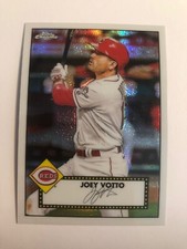 2021 Topps Chrome Series 1 1952 Redux Refractor Joey Votto Reds 48