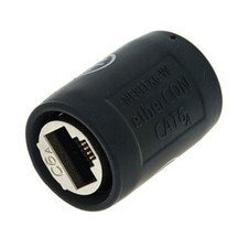 Neutrik NE8FFX6-W CAT6a etherCON RJ45 feedthro Coupler Adaptor. Cable Extensions