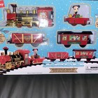 MICKEY MOUSE HOLIDAY EXPRESS 12 PCS. TRAIN SET, NEW.