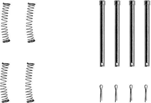 NEW MINTEX FRONT DISC BRAKE PAD FITTING KIT - MBA1177 - Image 3