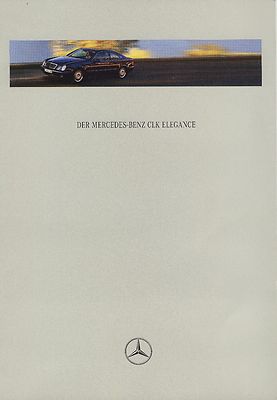 DER MERCEDES-BENZ CLK ELEGANCE/SPORT 06/97