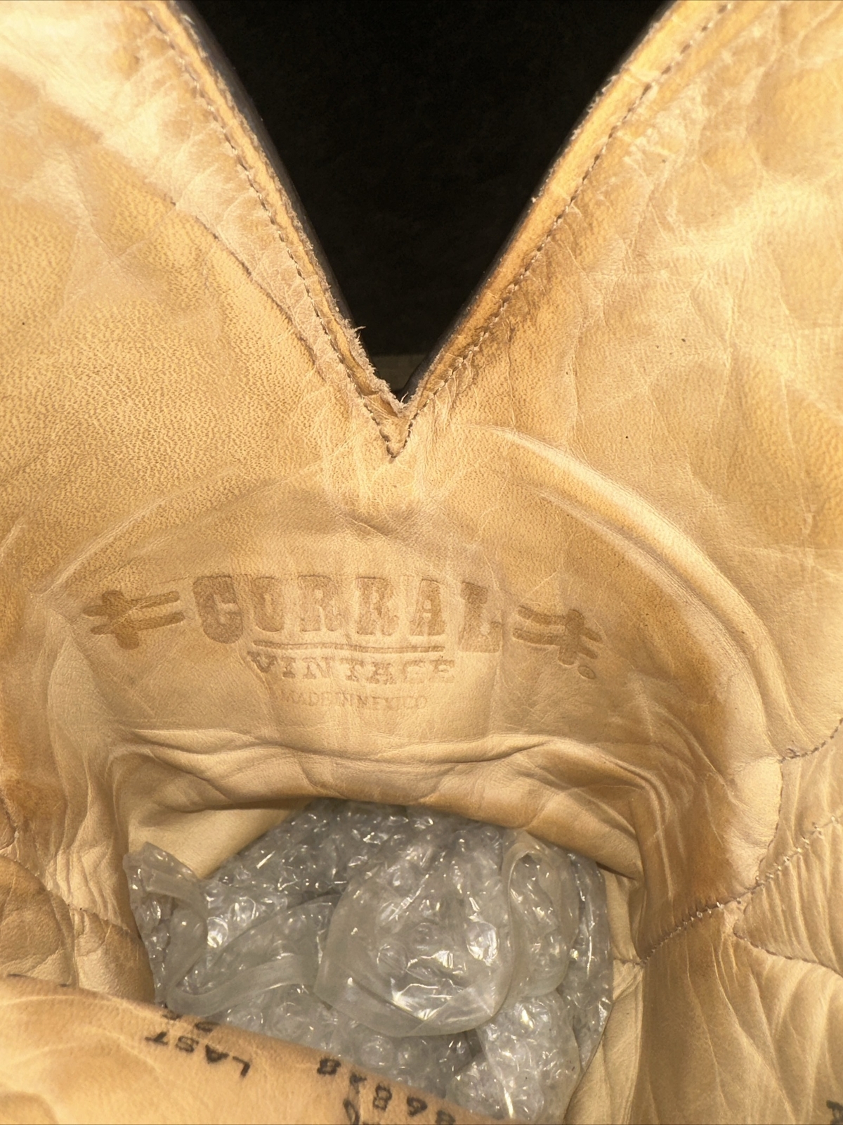 Corral Vintage Chocolate Black Python Inlay Cowbo… - image 9