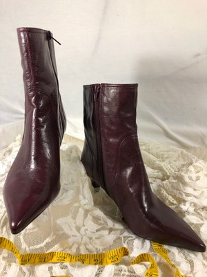 nine west burgundy boots