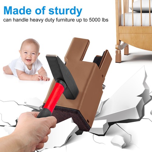 Heavy Duty Width Adjustable Furniture Riser Support up to 5000lbs 2"/3"/4" High - Picture 10 of 15
