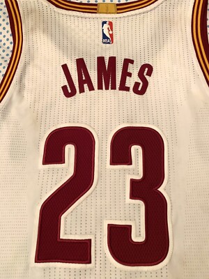 Pro Cut LeBron James Cleveland Cavaliers Adidas Authentic Rev30