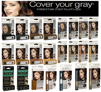 Cover Your Gray Hair *INSTANT COLOUR* All Types & Colours - for Men & Women!!