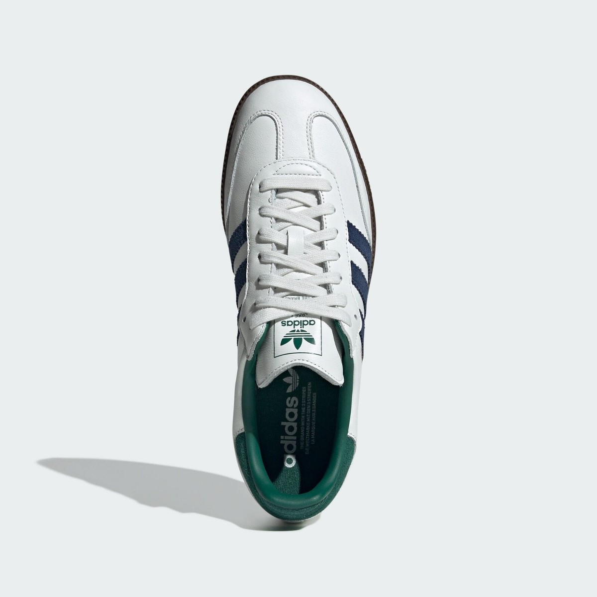 adidas Originals Samba OG Black White College Green IH4882 Men's