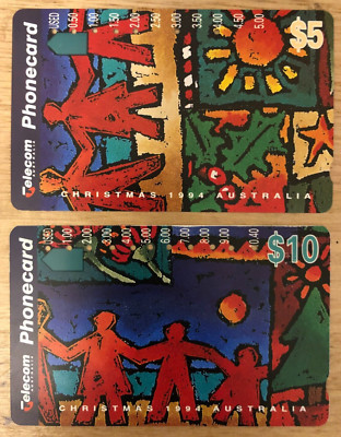 $10 + $5 Telecom Phonecard Christmas 1984   BB4