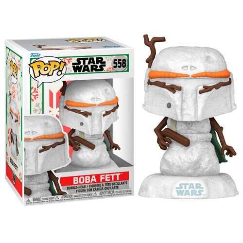 Funko Pop Star Wars Holiday Boba Fett 558-image