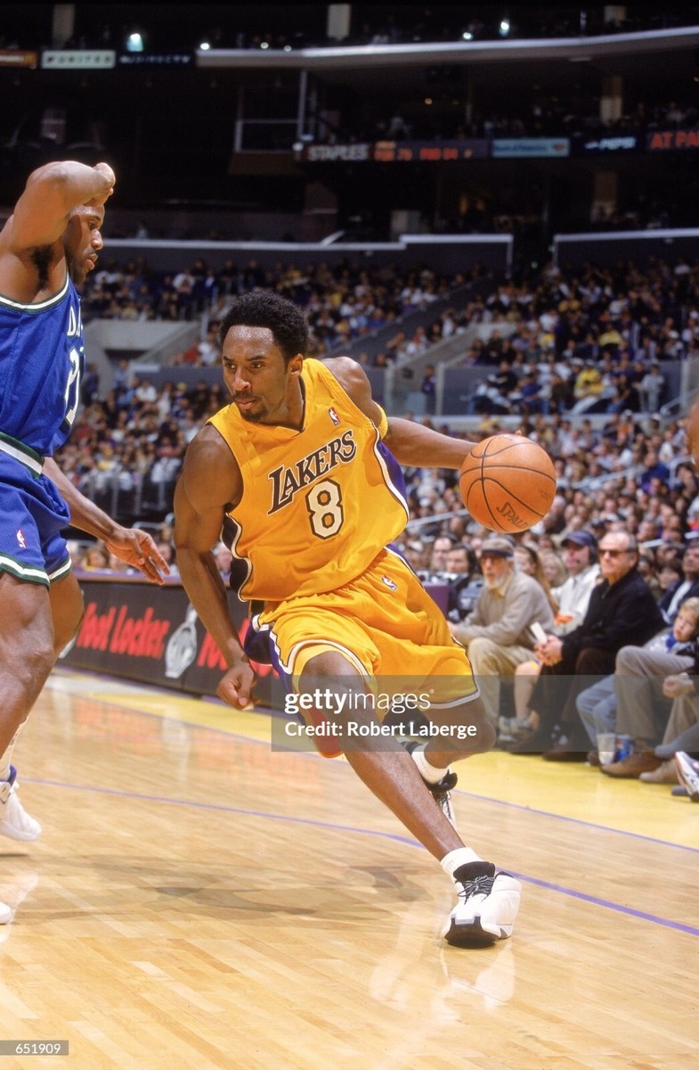 100% Authentic Kobe Bryant Nike 00 01 Los Angeles Lakers Pro Cut