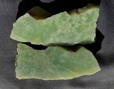 Aventurine Split Open Chunk Translucent Aventurescence Green 316 Grams 11.2 oz