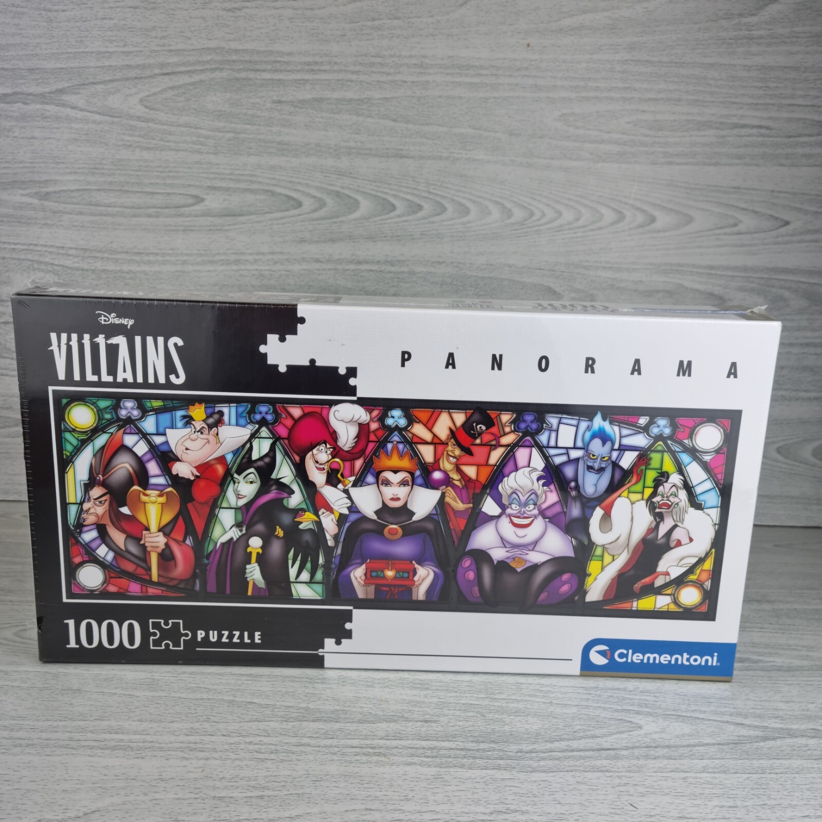 Clementoni - Disney Panorama Collection Villains - Jigsaw Puzzles 1000 pieces