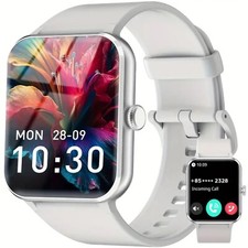 Blackview Smartwatch Herren Damen Fitnessuhr Bluetooth Anruf und Sprachassistent