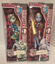 Monster High Coffin Bean Dolls Frankie And Abbey - GREAT GIFT IDEA!