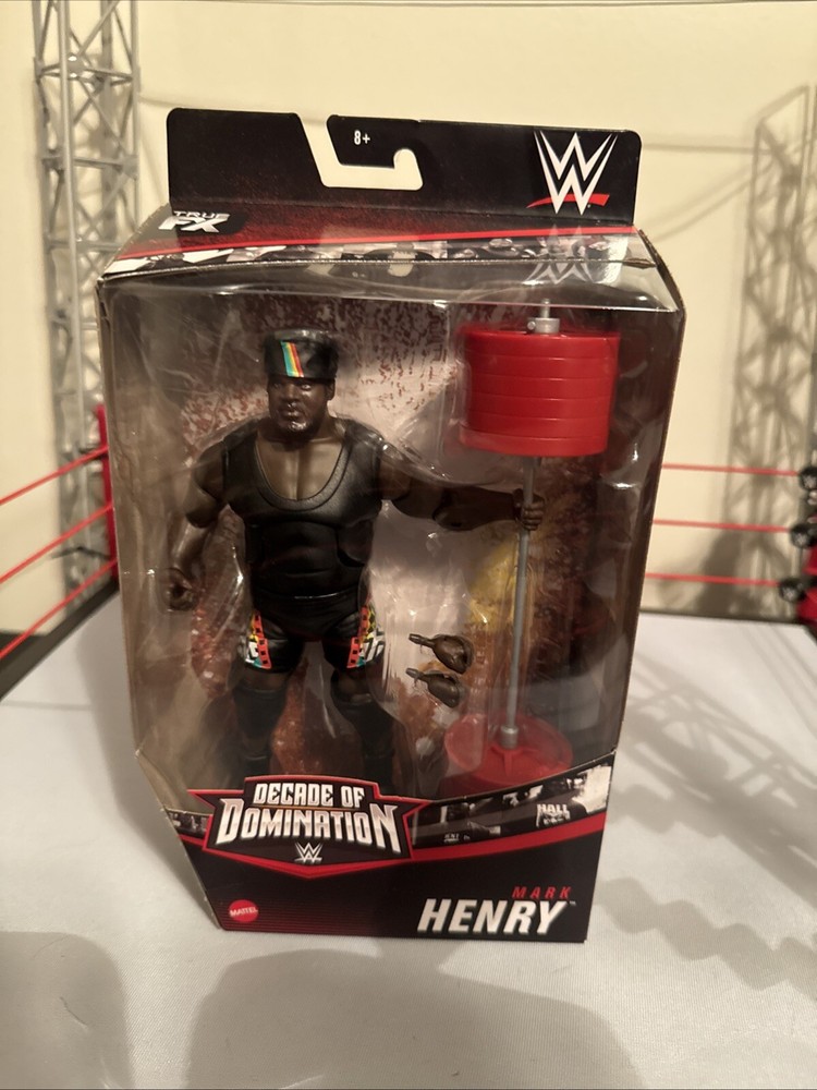 Mattel WWE Decade Of Domination Elite Collection Mark Henry 6-in Action Figure -