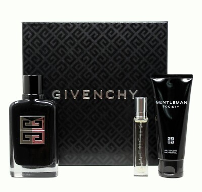 GIVENCHY GENTLEMAN SOCIETY 3 PIECE GIFT SET EAU DE PARFUM SPRAY