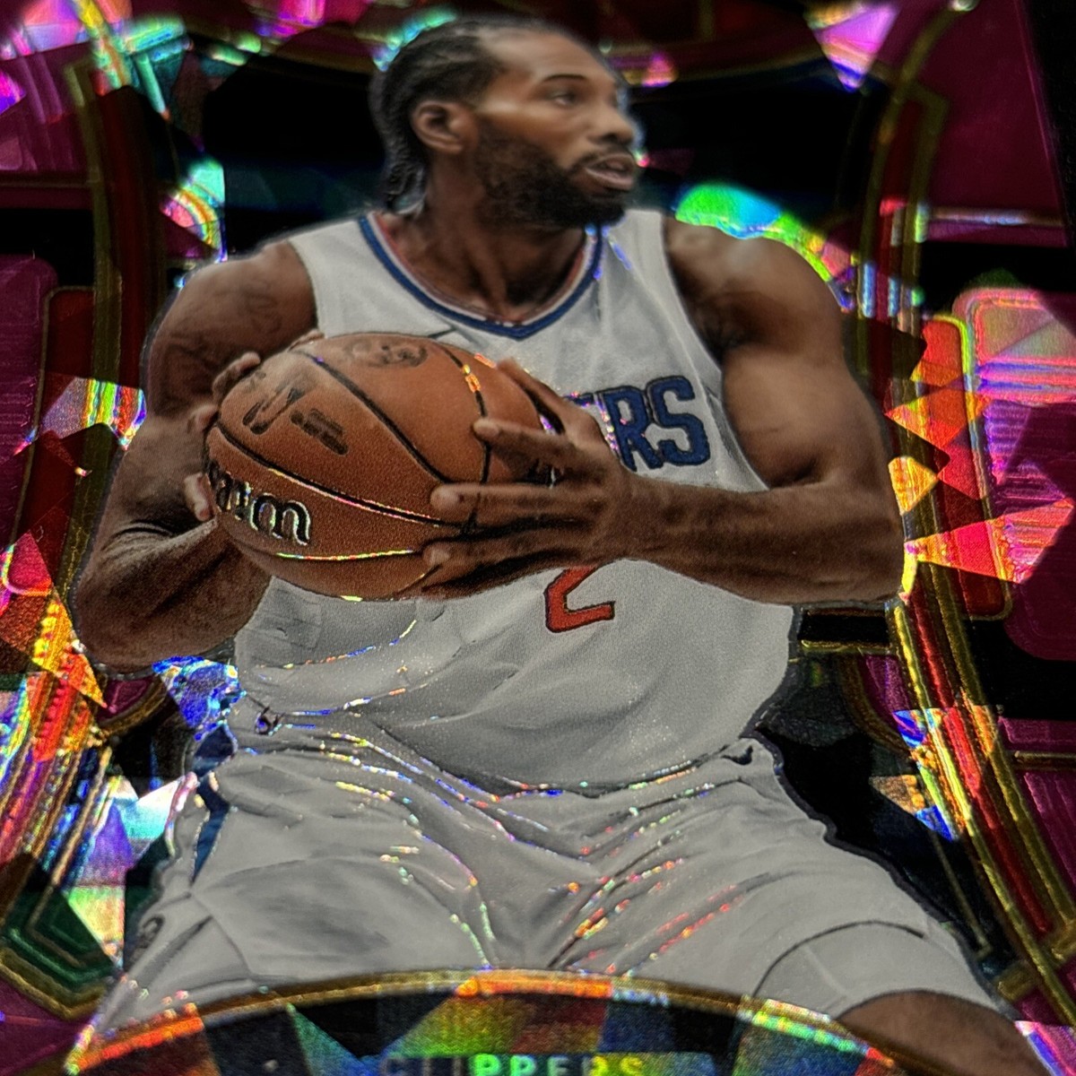 2023-24 Panini Select - Mezzanine Level Kawhi Leonard #377 Pink