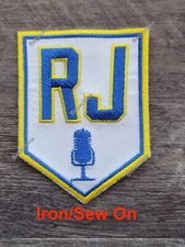 Buffalo Sabres RJ Patch Play By Play Rick Jeanneret Hockey Jersey Banner Patch