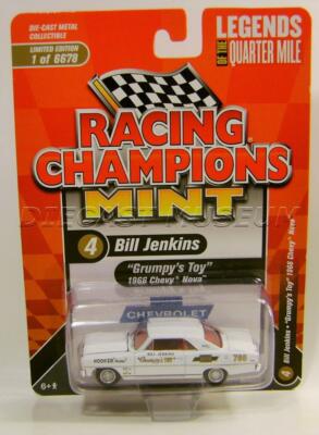 1966 '66 CHEVY NOVA GRUMPY'S TOY JENKINS R1 RACING CHAMPIONS MINT DIECAST 2021
