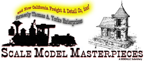 Scale Model Masterpieces/Yorke Concrete Backdrop Kit #2 HO - Picture 2 of 12