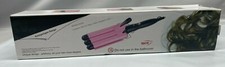 3 Barrel Curling Iron Wand, 25mm Hair Waver Iron - New