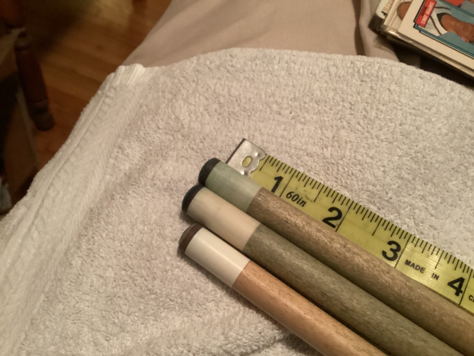 Joss West Bill Stroud 1979 Custom Pool Cue 3 Shaft’s 4 Point