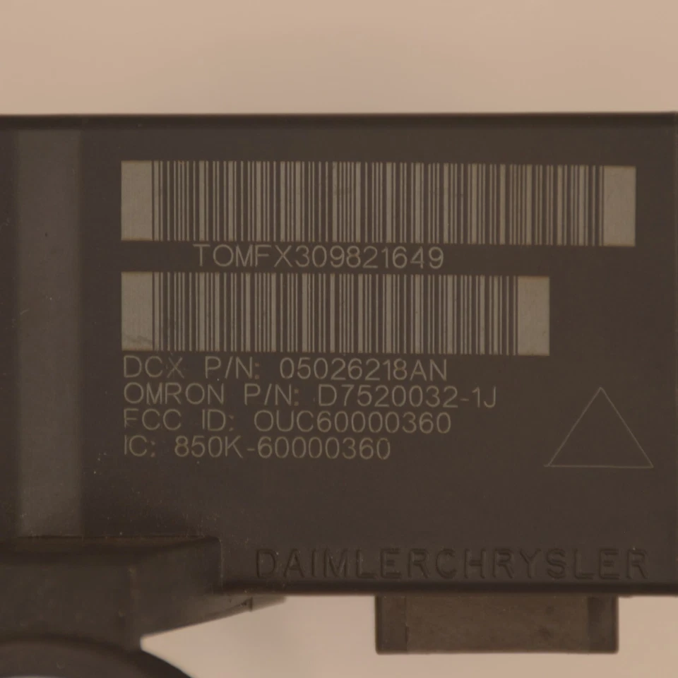 Jeep Patriot 2007-2017 brújula inmovilizador 05026218AN VIN programado Plug & Play Foto 3 de 3