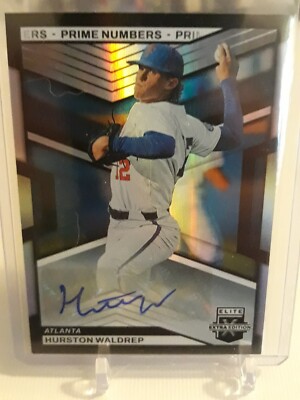 2023 Panini Elite Extra Edition - Prime Numbers B Signatures #49 Hurston Waldrep
