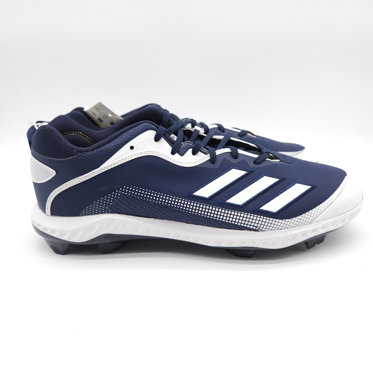 Adidas Icon 6 Bounce TPU Mens Size 17 Blue White Plastic 