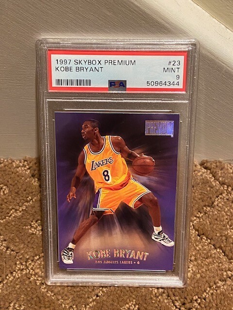 1997 Skybox Premium Kobe Bryant PSA 9 #23 Lakers Card NEW 1997 Skybox Premium Kobe Bryant PSA 9 #23 Lakers Card NEW