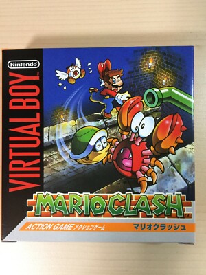 任天堂 - バーチャルボーイ マリオクラッシュ 箱説あり　Virtual Boy Mario Nintendo Virtual Boy Mario Clash *IN BOX NEW* Japanese