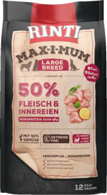 RINTI MAX-I-MUM Large Breed adult Huhn getreidefrei 12kg