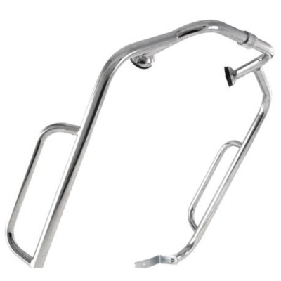 Levier De Démarrage Chromé Perforé 300mm Pour Vespa PX T5 125 (1992-1995) - Neuf