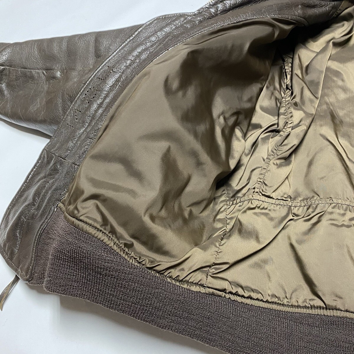 Vintage Military G-1 Leather Bomber Jacket Star Sportswear Vintage Military G-1 Leather Bomber Jacket Star Sportswear