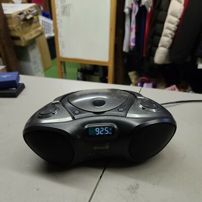 Bluetooth Boombox ILive IBC233B With Top Load CD, FM Radio, Aux-in