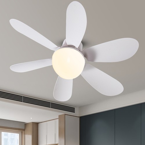 Ceiling Fan LED Light E27 Base with Extender LED Mini Ceiling Fan 30W 15.75 Inch - Picture 11 of 35